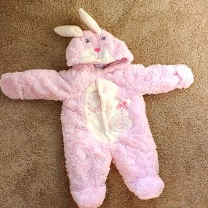 Bunny rabbit warm onesie suit